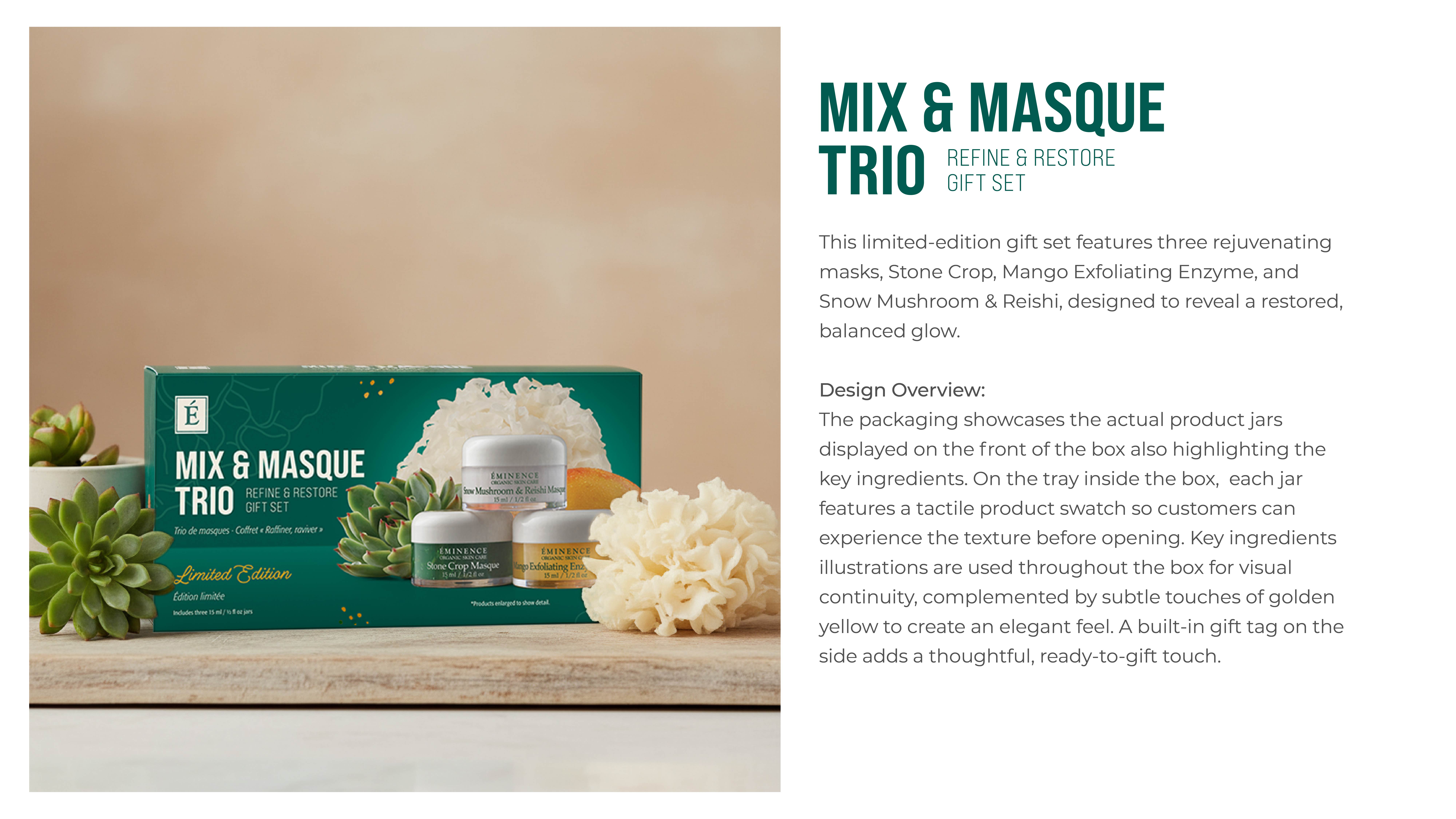 Eminence Organic Skin Care Project Board